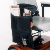 Cane & Crutch Holder, Rear Mount, Single, 2"